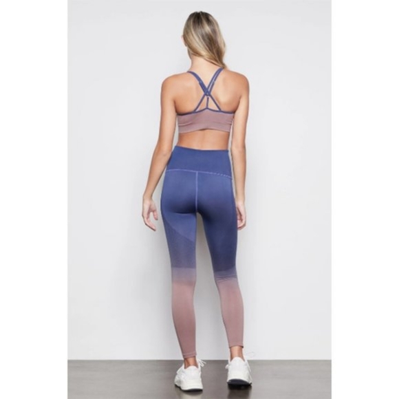 Good American Dip Dye High Waist Seamless Leggings - Size 2\3 - Picture 2 of 9